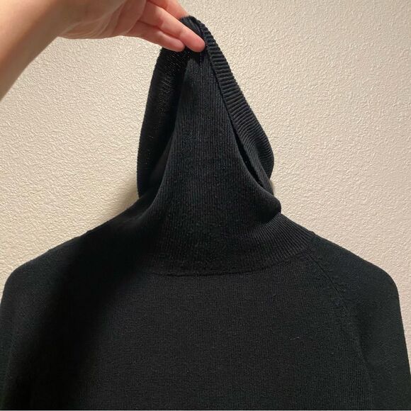 Vintage 80’s  BJ Christen sweater Long sleeve cowl neck size medium black - Picture 8 of 8